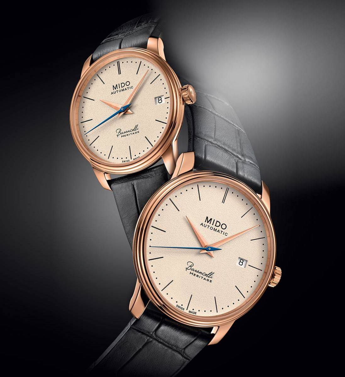 Banner đồng hồ Mido Baroncelli Heritage