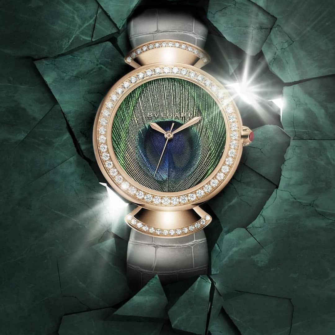 dong ho bvlgari Divas’ Dream Peacock