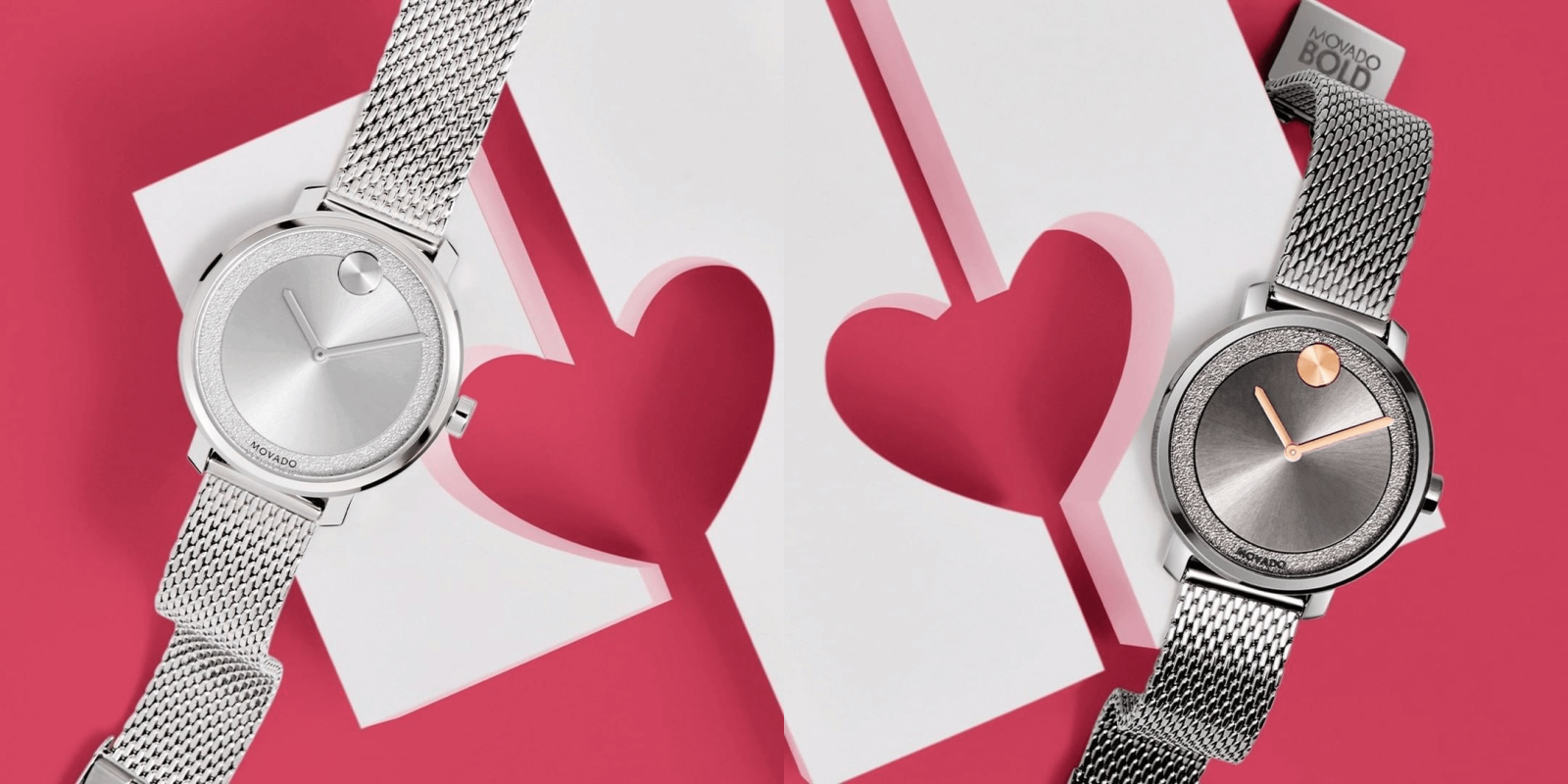 Quà tặng đồng hồ Movado cho lễ Valentine