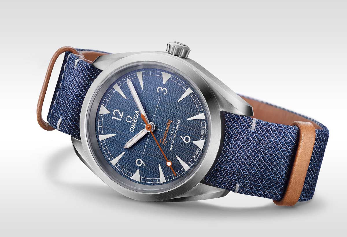 đồng hồ Omega Railmaster Master Chronometer "Denim"