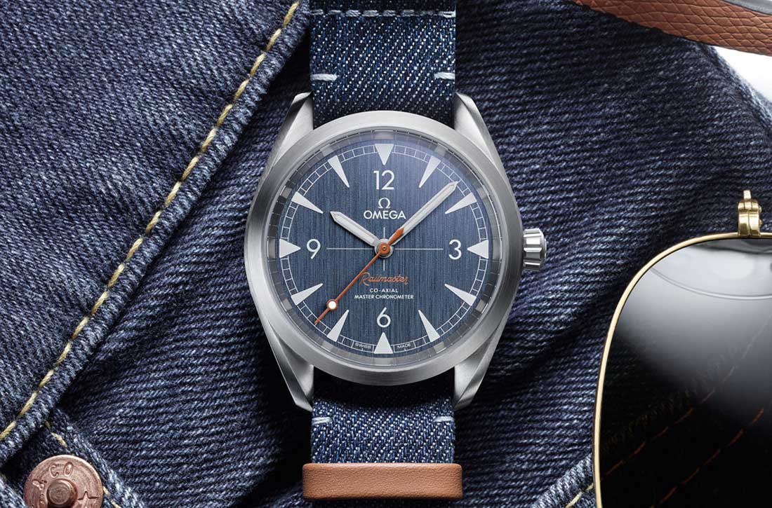 đồng hồ Omega Railmaster Master Chronometer "Denim"