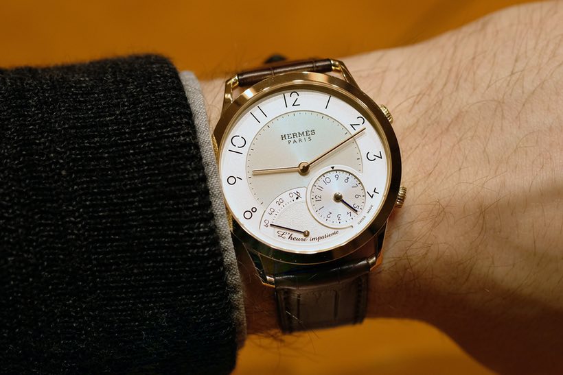 Khám phá chiếc đồng hồ Slim D’ Hermès L’Heure Impatiente được Hermes ra mắt tại Baselworld 2017