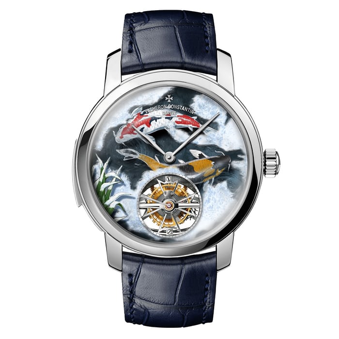 Đồng hồ Vacheron Constantin “La Musique du Temps” Les Cabinotiers Minute Repeater Tourbillon Four Seasons, phiên bản mùa đông