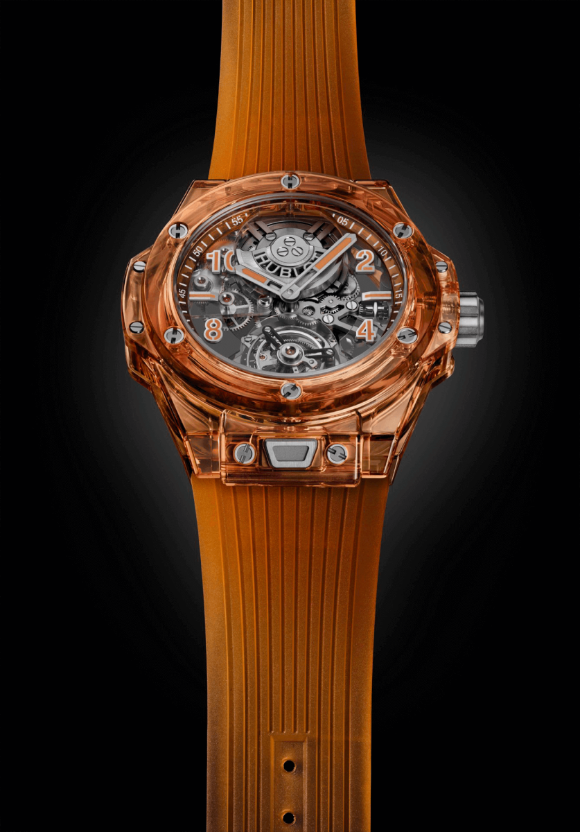 đồng hồ Hublot Big Bang Tourbillon Automatic Orange Sapphire