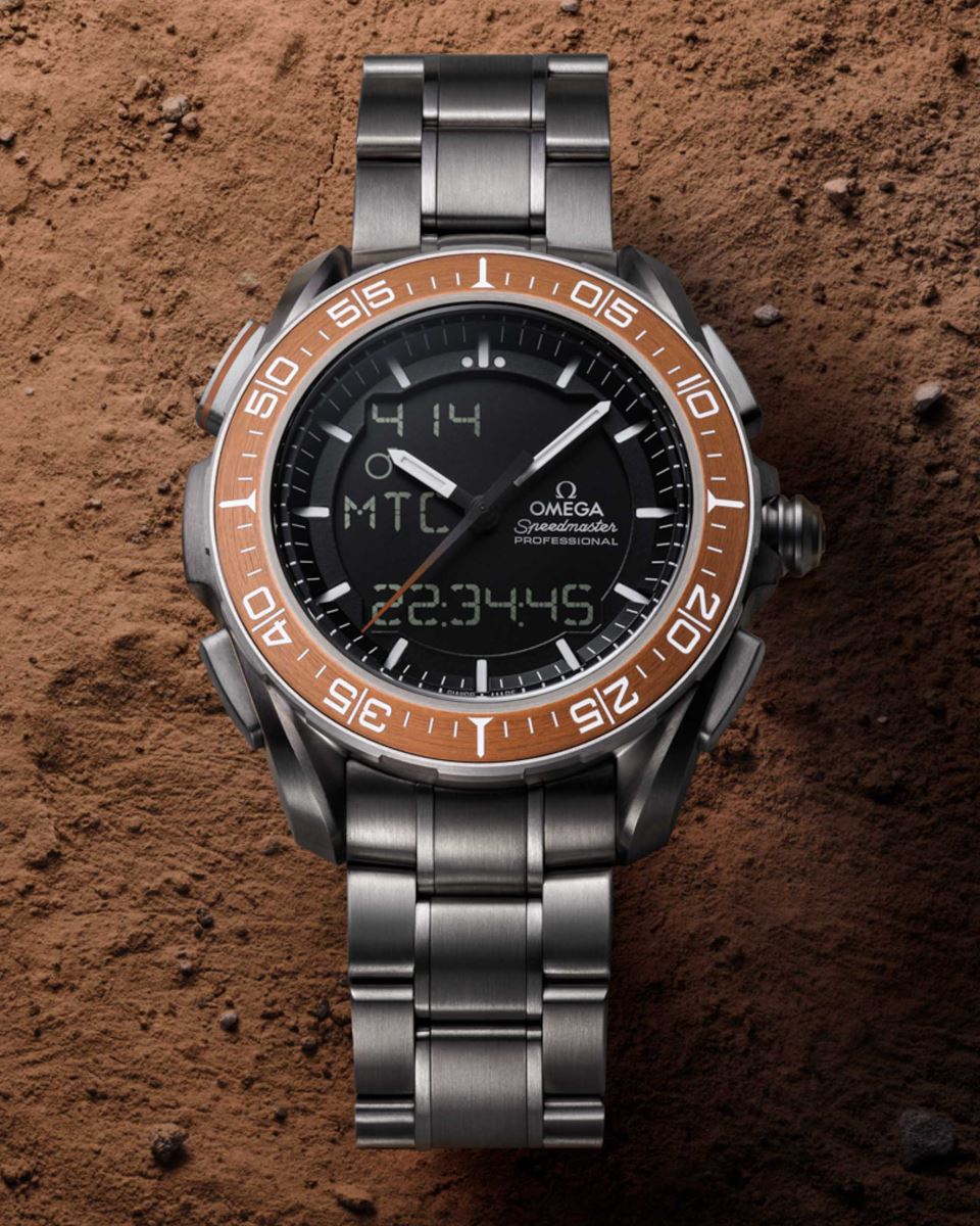 Đồng hồ không gian speedmaster x-33 marstimer dây kim loại