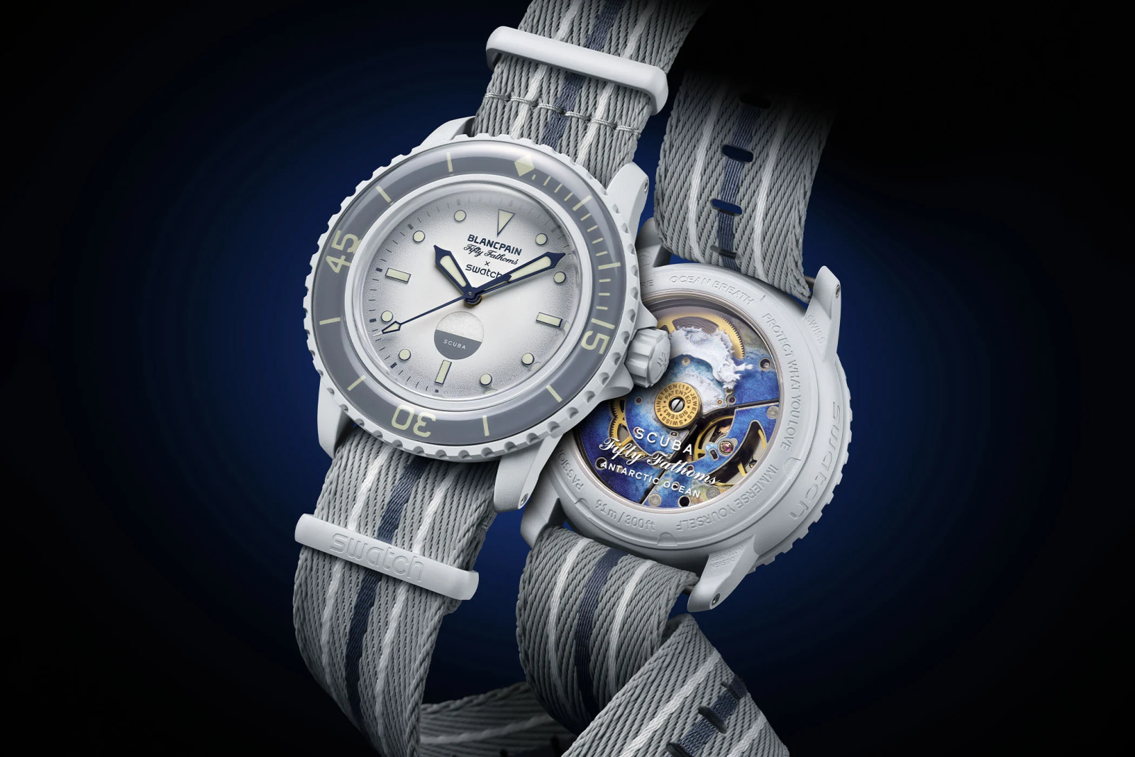 Swatch x Blancpain Antarctic Ocean