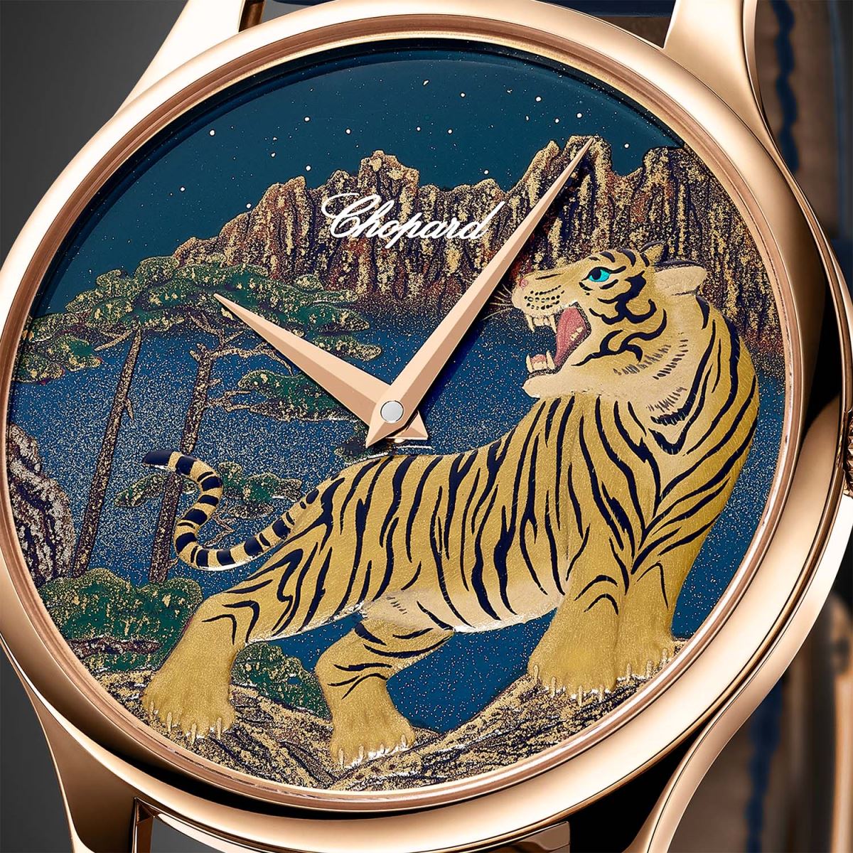 mặt số con hổ đồng hồ chopard luc xp year of the tiger 
